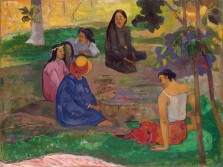 Paul Gauguin : Parau parau (Musée de l'Ermitage)