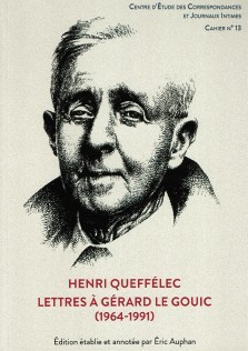 Henri Queffélec : Lettres à Gérard Le Gouic (1964-1991)