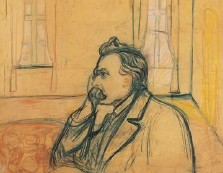 Edvard Munch : Friedrich Nietzsche (1905)